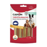 Camon Snack per Cani Sandwich Salmone e Merluzzo Bastoncini Morbidi 80g