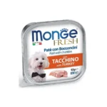 MONGE CANE FRESH AL TACCHINO DA 100 GR IN VASCHETTA