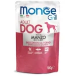 MONGE CANE GRILL AL MANZO DA 100 GR IN BUSTA