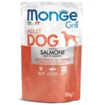 MONGE CANE GRILL AL SALMONE DA 100 GR IN BUSTA