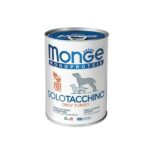 MONGE MONOPROTEIN SOLO TACCHINO 400GR