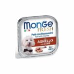 MONGE CANE FRESH ALL' AGNELLO DA 100 GR IN VASCHETTA