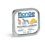 MONGE MONOPROTEIN TACCHINO E AGRUMI 150GR