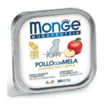 MONGE MONOPROTEICO PUPPY CON POLLO E MELA 150 gr