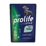 Prolife LifeStyle Light Adult Mini al Merluzzo con Riso - 100 gr