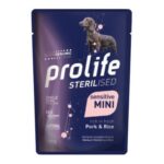 Prolife Dog Sterilised Sensitive Mini Maiale e Riso - 100 gr
