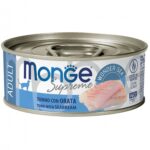 Monge Supreme per Gatti Adult al Tonno e Orata da 80 gr