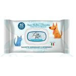 LEOPET SALVIETTE ACQUA MICELLARE E CLOREXIDINA 40PZ
