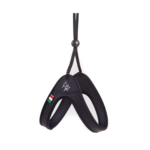 LEOPET PETTORINA LACCIO NORVEGESE PVC/NYLON NERO TG. 3  40-50CM