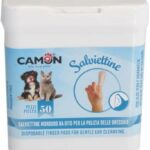 Camon salviettine da dito per le orecchie 50 pz