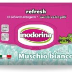 INODORINA MAXI SALVIETTE AL MUSCHIO BIANCO 40PZ