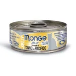 MONGE GATTO JELLY AI TRANCETTI DI TONNO DA 80 GR IN LATTINA