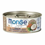 Monge Supreme per Gatti Kitten al Tonno con Riso Integrale e Cocco da 80 gr