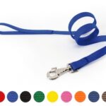 CAMON GUINZAGLIO IN NYLON 12 x 1000 MM. MARRONE