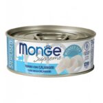 MONGE SUPREME STERILISED TONNO & SPIGOLA 80 GR.