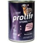 PROLIFE STERILISED - Sensitive - M/L - Maiale & Riso 400g
