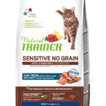 NATURAL TRAINER SENSITIVE ADULT NO GRAIN TROTA 1,5 KG.