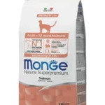 MONGE SUPERPREMIUM GATTO ADULT AL SALMONE DA 1,5 KG
