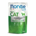 MONGE GATTO GRILL ADULT AL CONIGLIO DA 85 GR IN BUSTA