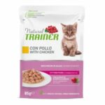 NATURAL TRAINER CAT KITTEN TONNO 85GR