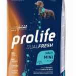 Prolife - Dualfresh Adult Mini - Salmone Merluzzo e Riso - 2kg