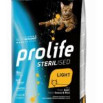 Prolife Cat Sterilised Light Manzo Oca e Riso - 400g