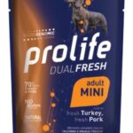 Prolife Dog Dualfresh Adult Mini Tacchino e Maiale - 100 gr - NEW