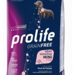 Prolife Grainfree - Adult Sensitive Mini - Maiale e Patate - 600g