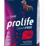 Prolife Grainfree - Adult Sensitive Mini Manzo e Patate - 2 kg