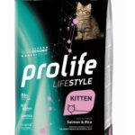 Prolife Lifestyle Kitten Salmone e Riso - 0,4 kg