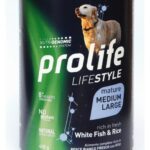 Prolife Lifestyle - Mature M/L Pesce Bianco & Riso 400g