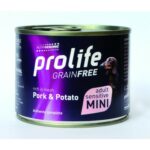 PROLIFE GRAINFREE - Adult sensitive - Mini - Maiale e Patate - 200g