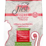 Nest cat litter agglomerante profumata al Talco 10lt