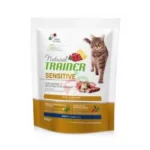Natural Trainer Sensitive Bocconcini con Maiale g 85 per Gatto