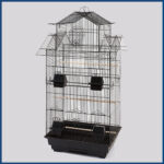 GABBIA CASTELLO GRANDE Cod.89708 BLACK/WHITE