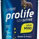 PROLIFE SENSITIVE ADULT CONIGLIO E PATATE MINI. 100GR