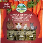 Oxbow New Simple Rewards Naturale a Forno Cotto dolcetti con Carote, aneto e Timothy Hay