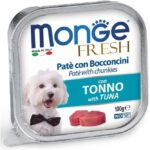 Monge Fresh ADULT CON TONNO, cibo umido per cani