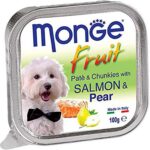 Monge Fruit Patè e Bocconcini con TACCHINO E MIRTILLI 100gr per Cane
