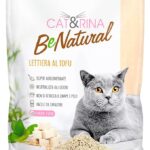 Cat&Rina BeNatural, lettiera per gatti al tofu da 5,5l. classica