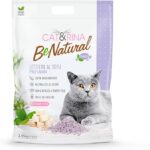 Cat&Rina BeNatural, lettiera per gatti al tofu da 5,5l. alla Lavanda
