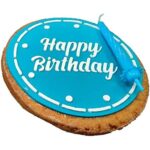 Torta di compleanno per cani "HAPPY BIRTHDAY" (Azzurro)