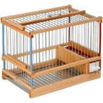 Motisi Zootecnici Gabbia in Legno per Uccelli Modello Cinciarella