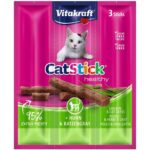 Vitakraft Cat-Stick con Pollo e Erba gatta 18g