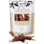 Woolf - Snack per Cani 100% naturale - rotolo da masticare di Pollo 100g