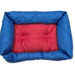 LEOPET CUCCIA Rodi in tessuto Oxford con cuscino fisso 45x60cm