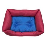 LEOPET CUCCIA Rodi in tessuto Oxford con cuscino fisso 45x60cm