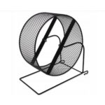 Ruota in filo di ferro per piccoli animali nera ⌀20,5 cm