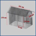 VOLIERA Cod.1018B BLACK