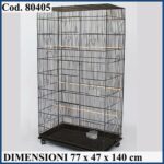 VOLIERA / GABBIAPER Volatili Cod.80405 BLACK